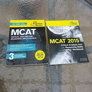 MCAT Princeton Review CARS and workbook